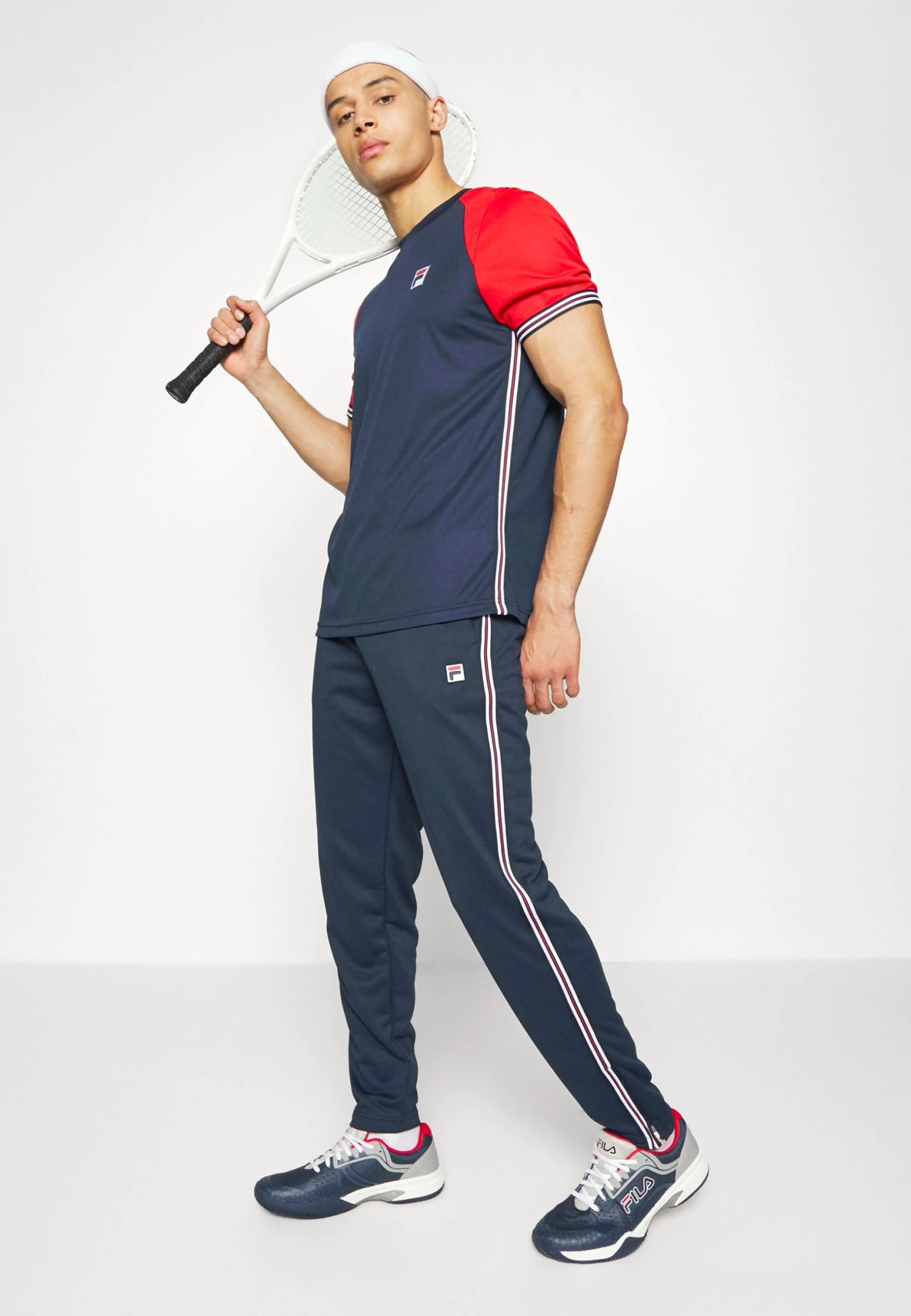 Fila Pants Daniel - Tracksuit Bottoms - Peacoat Blue - Image 4