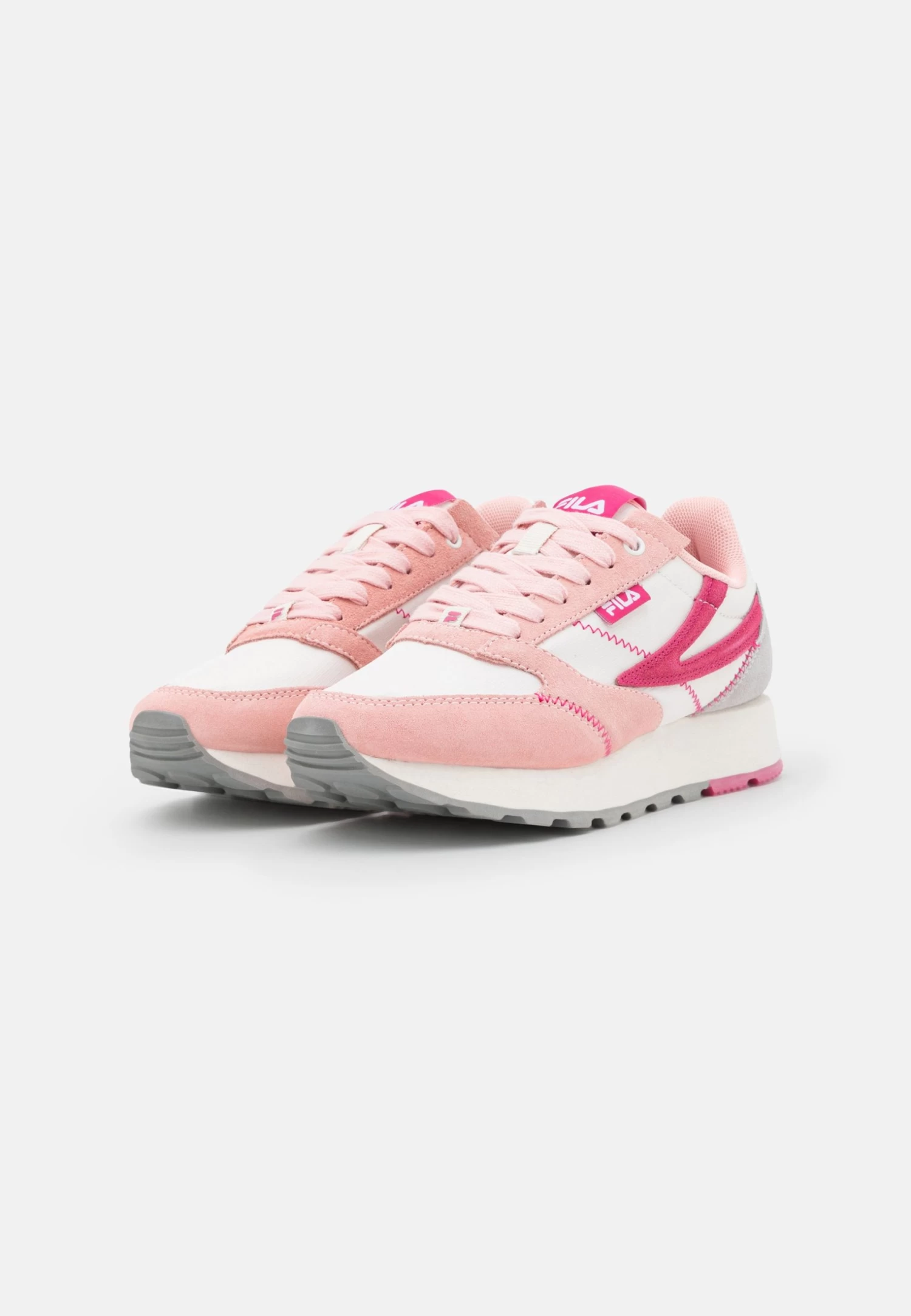 Fila Run Formation- Trainers - White/Pale Rosette - Image 3
