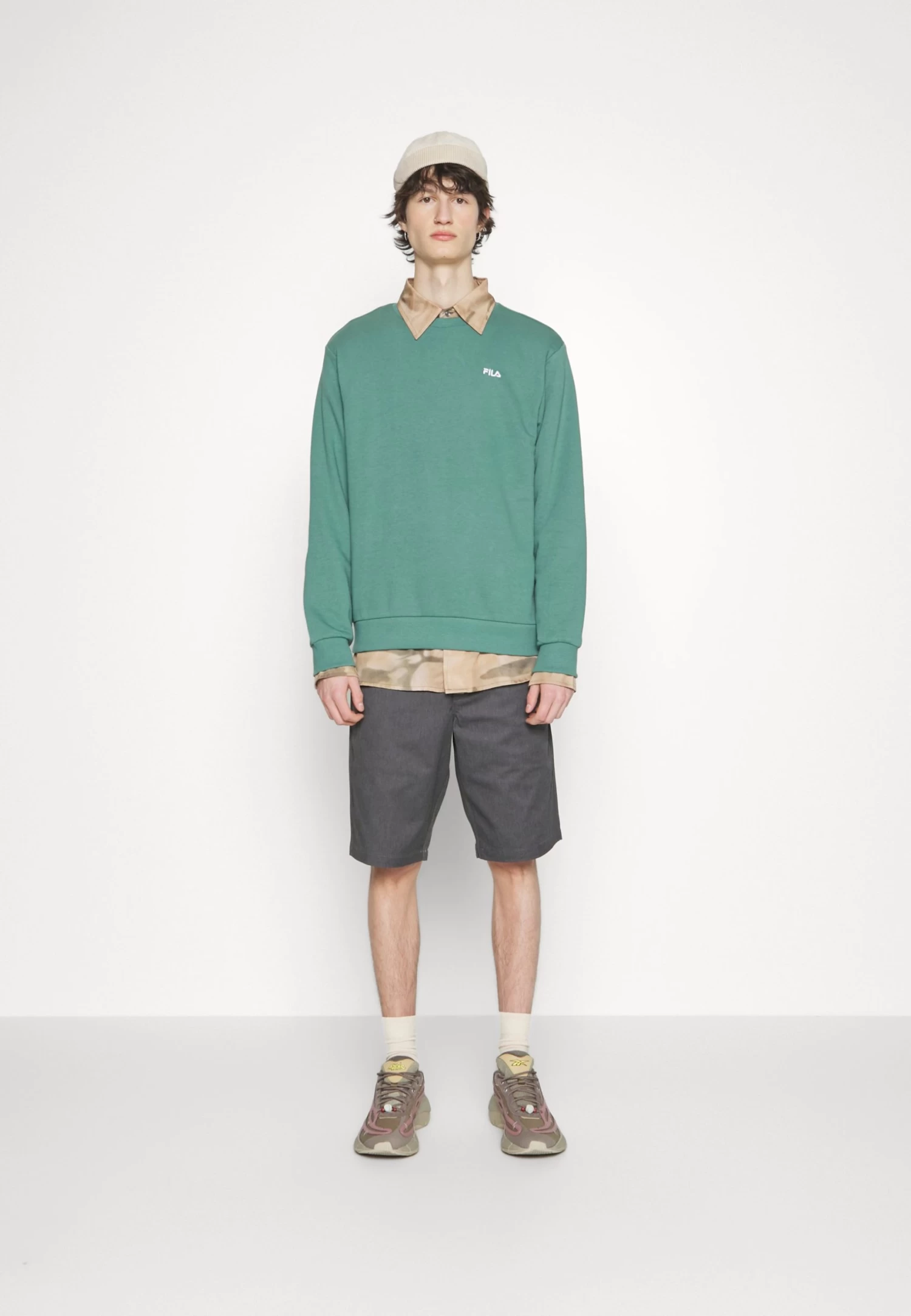 Fila Brustem Crew - Sweatshirt - Blue Spruce - Image 5