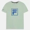 Fila Beesten Tee Unisex - Print T-Shirt - Silt Green