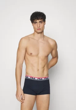 Fila Man Boxer 4 Pack - Pants - White/Navy