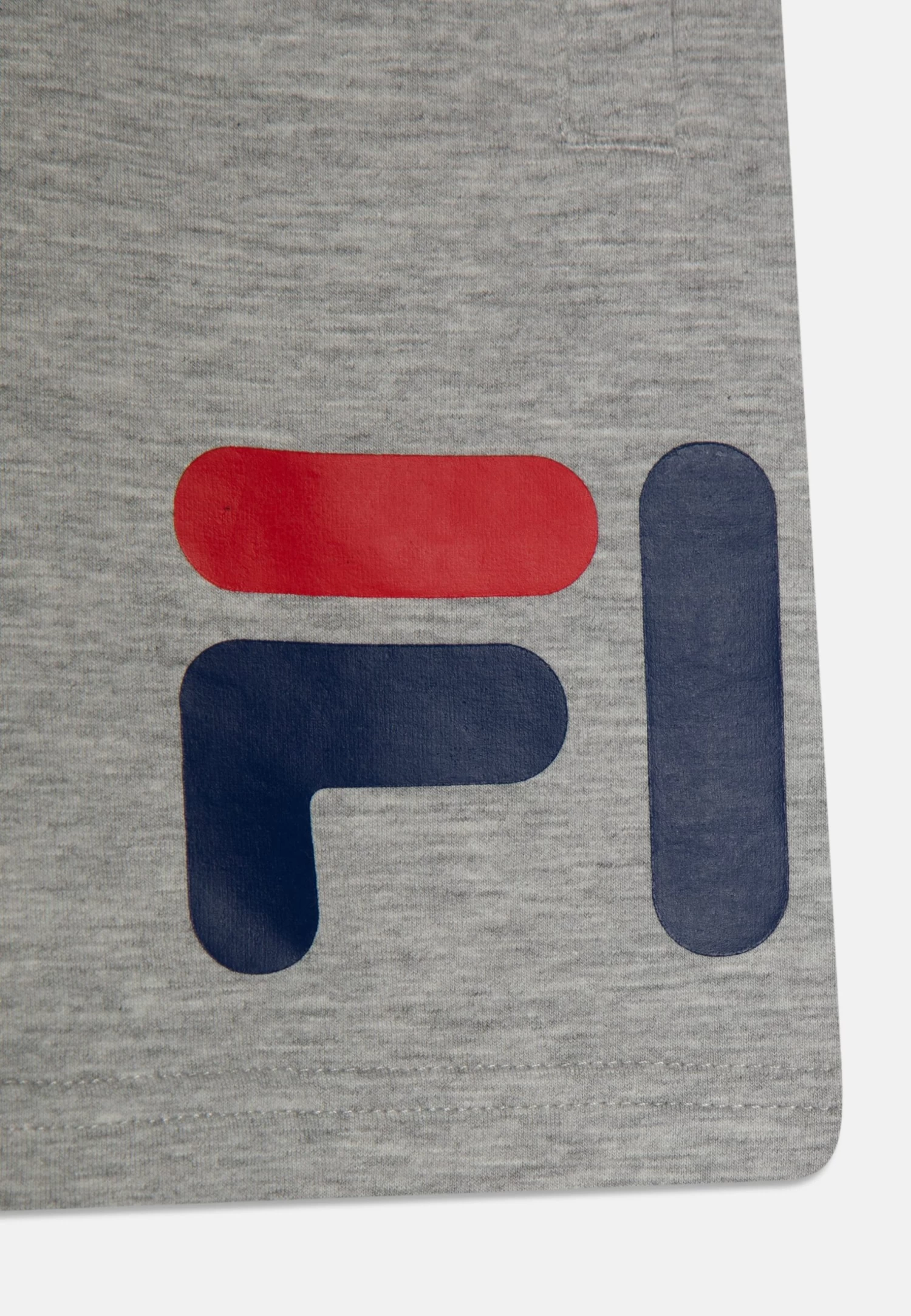 Fila Bajawa Classic Logo Unisex - Tracksuit Bottoms - Light Grey Melange - Image 3