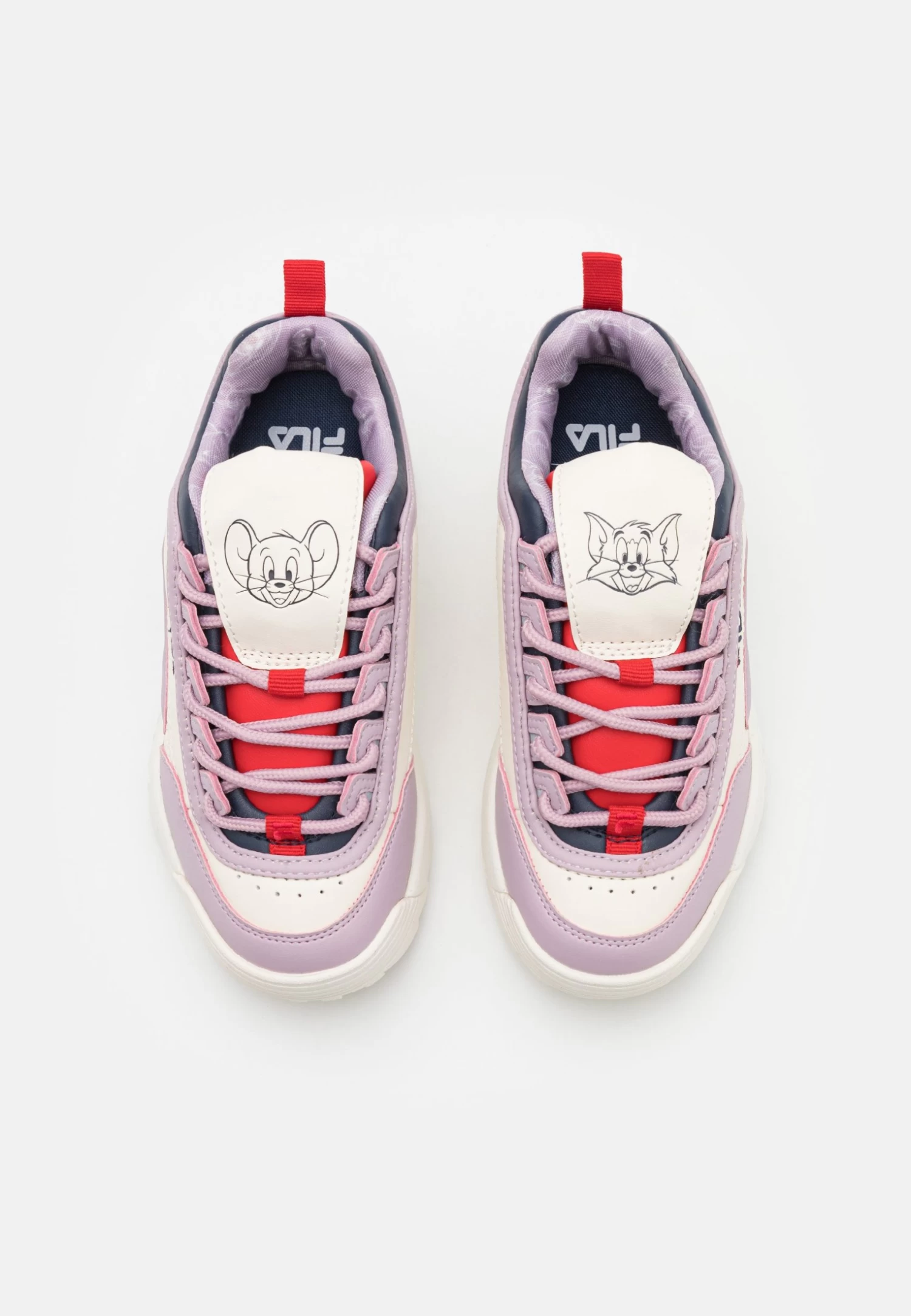 Fila Warner Brothers Tom And Jerry Disruptor Tdl - Trainers - Marshmallow/Mauve Shadows - Image 4