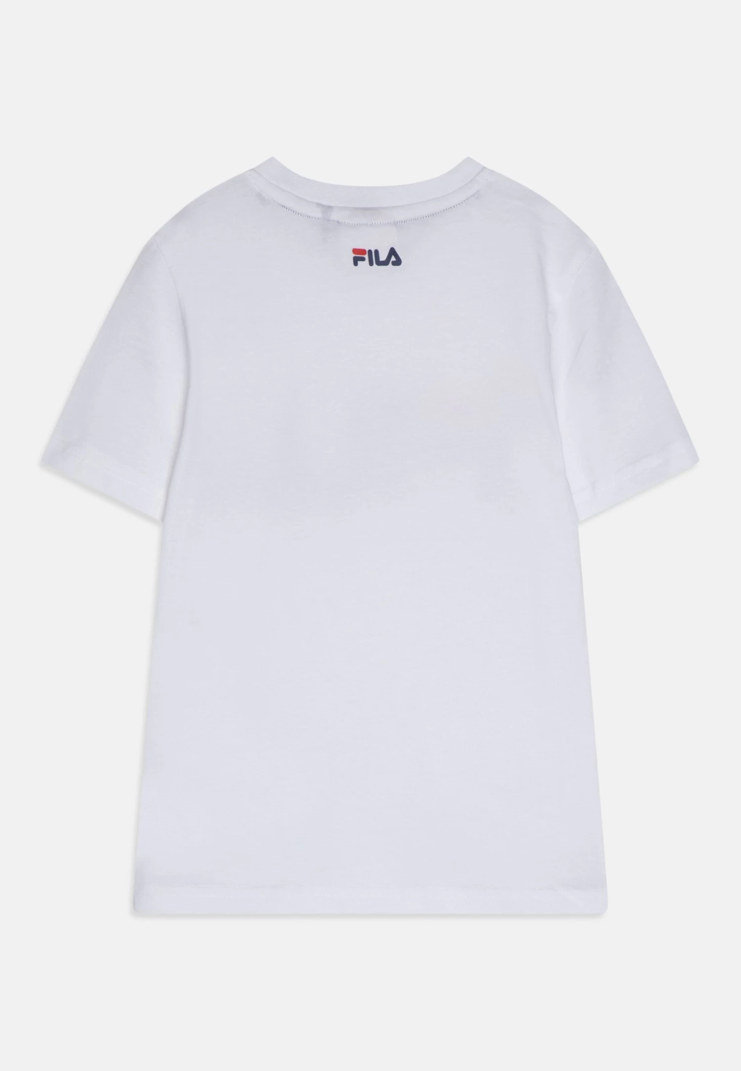 Fila Baia Mare Classic Logo Tee Unisex - Print T-Shirt - Bright White - Image 2