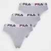 Fila 3 Pack - Thong - Grey