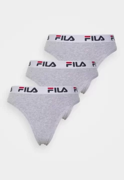 Fila 3 Pack - Thong - Grey