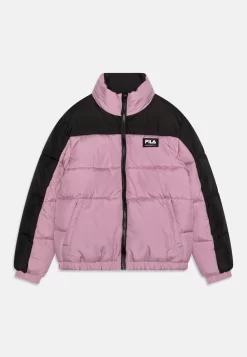 Fila Thalwenden Teens Blocked Puff Unisex - Winter Jacket - Valerian/Black