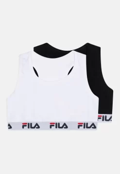 Fila Junior Girls Bra 2 Pack - Bustier - Black/White