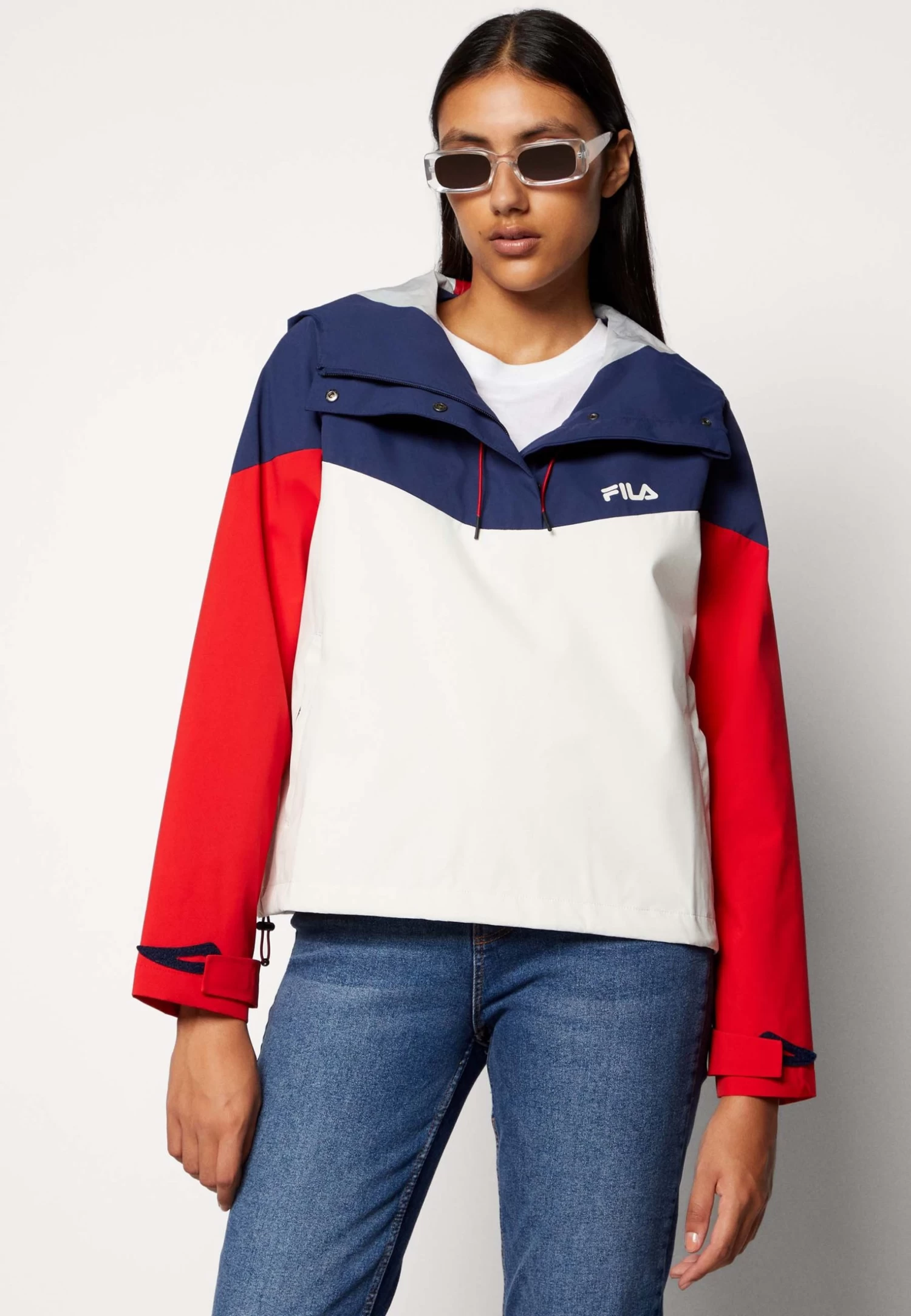 Fila Toprakcuma- Windbreaker - Medieval Blue - Image 4