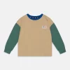 Fila Torino Longsleeve Tee Unisex - Long Sleeved Top - Fields Of Rye/Blue Spruce