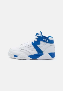 Fila Squad Mid - High-Top Trainers - White/Prime Blue