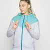 Fila Xenia - Long Sleeved Top - White/Blue Radiance