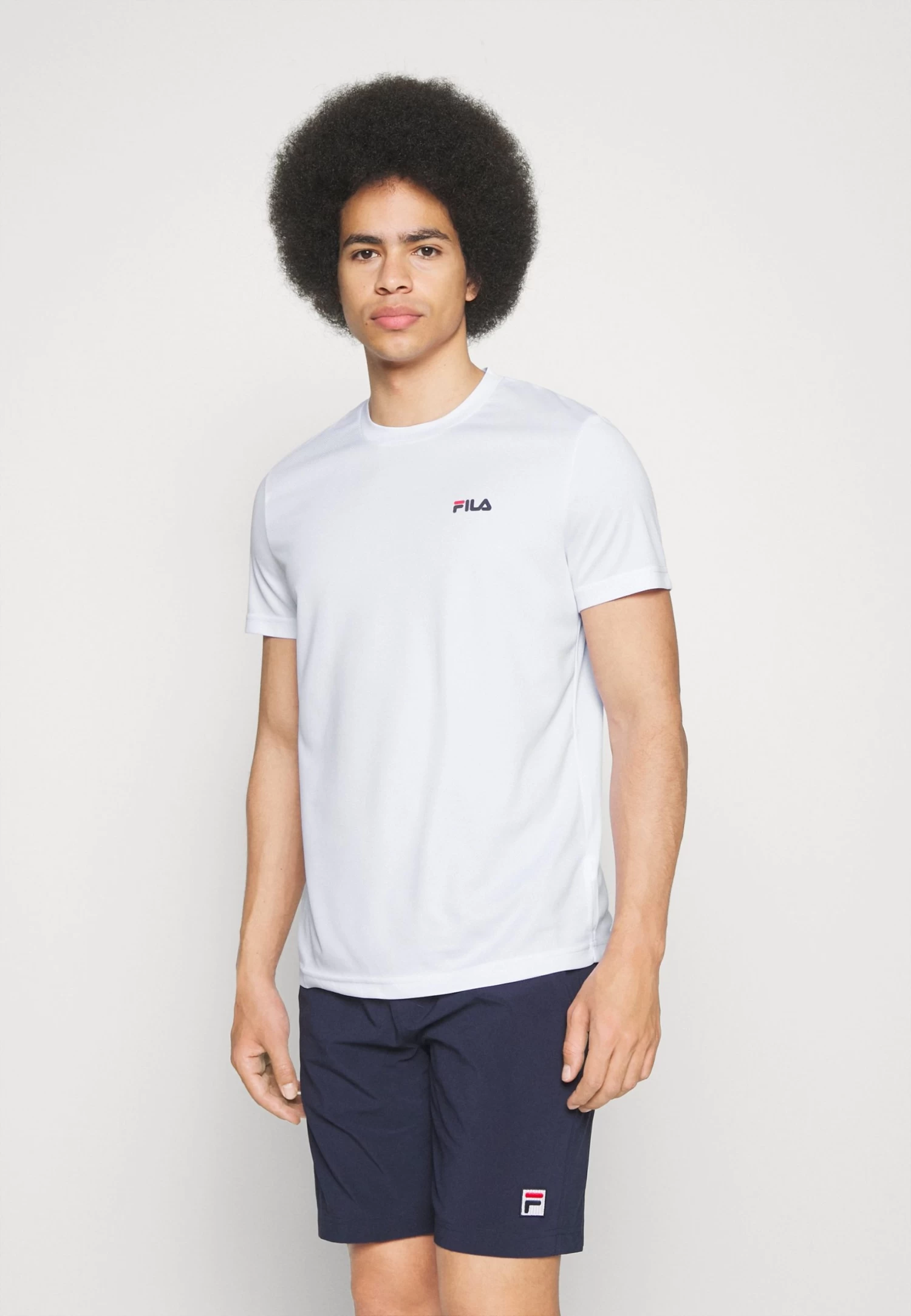 Fila Logo Small - Sports T-Shirt - White