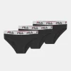 Fila Junior Girl Brief 3 Pack - Briefs - Black