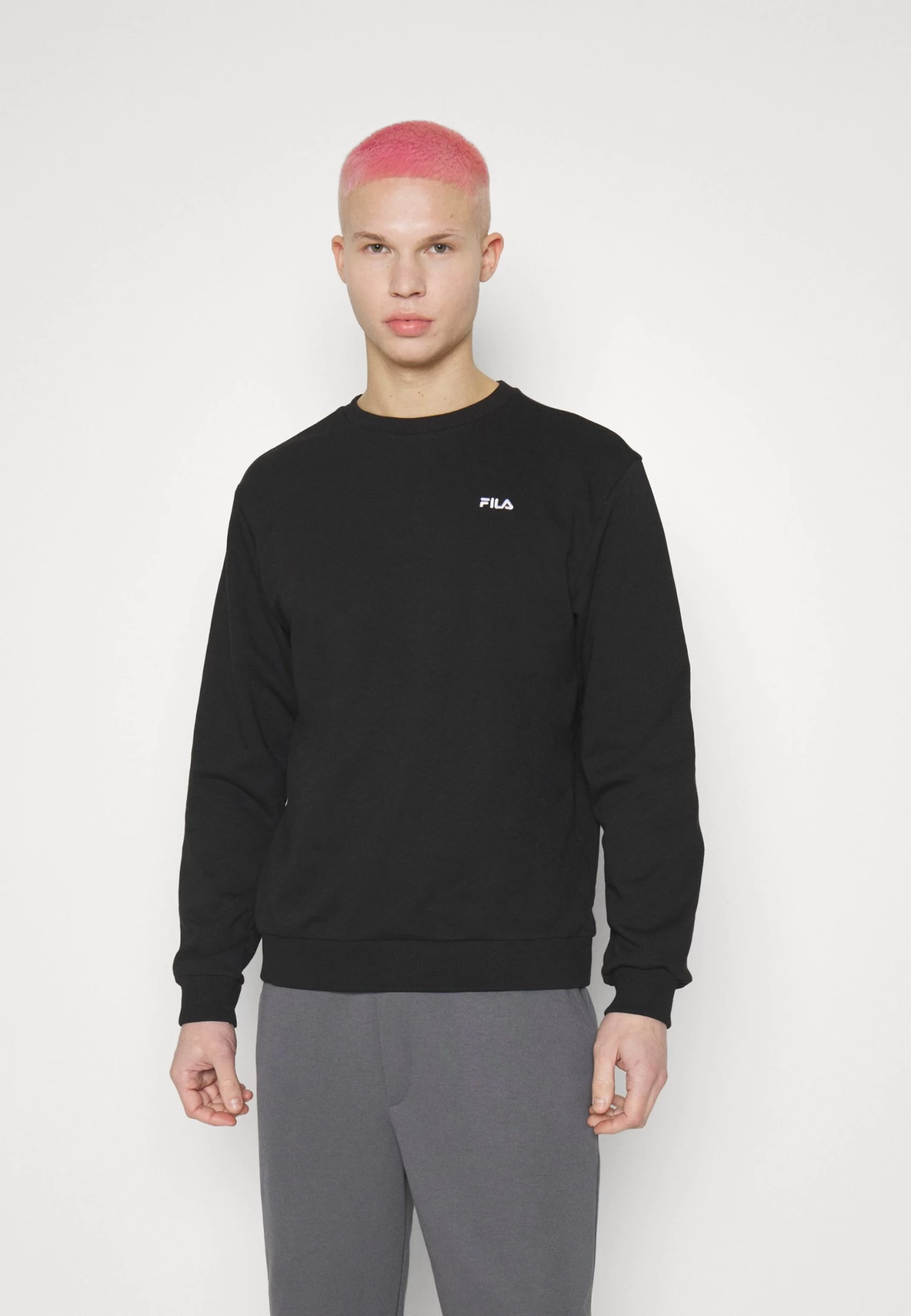 Fila Brustem Crew - Sweatshirt - Black - Image 3