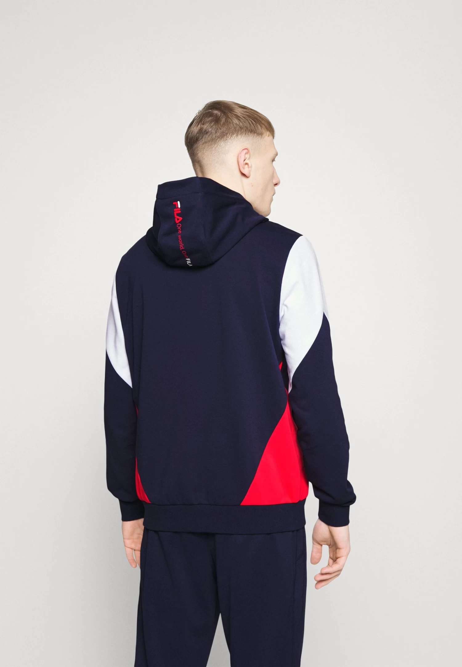 Fila Jannik - Sweatshirt - Navy/Red - Image 3