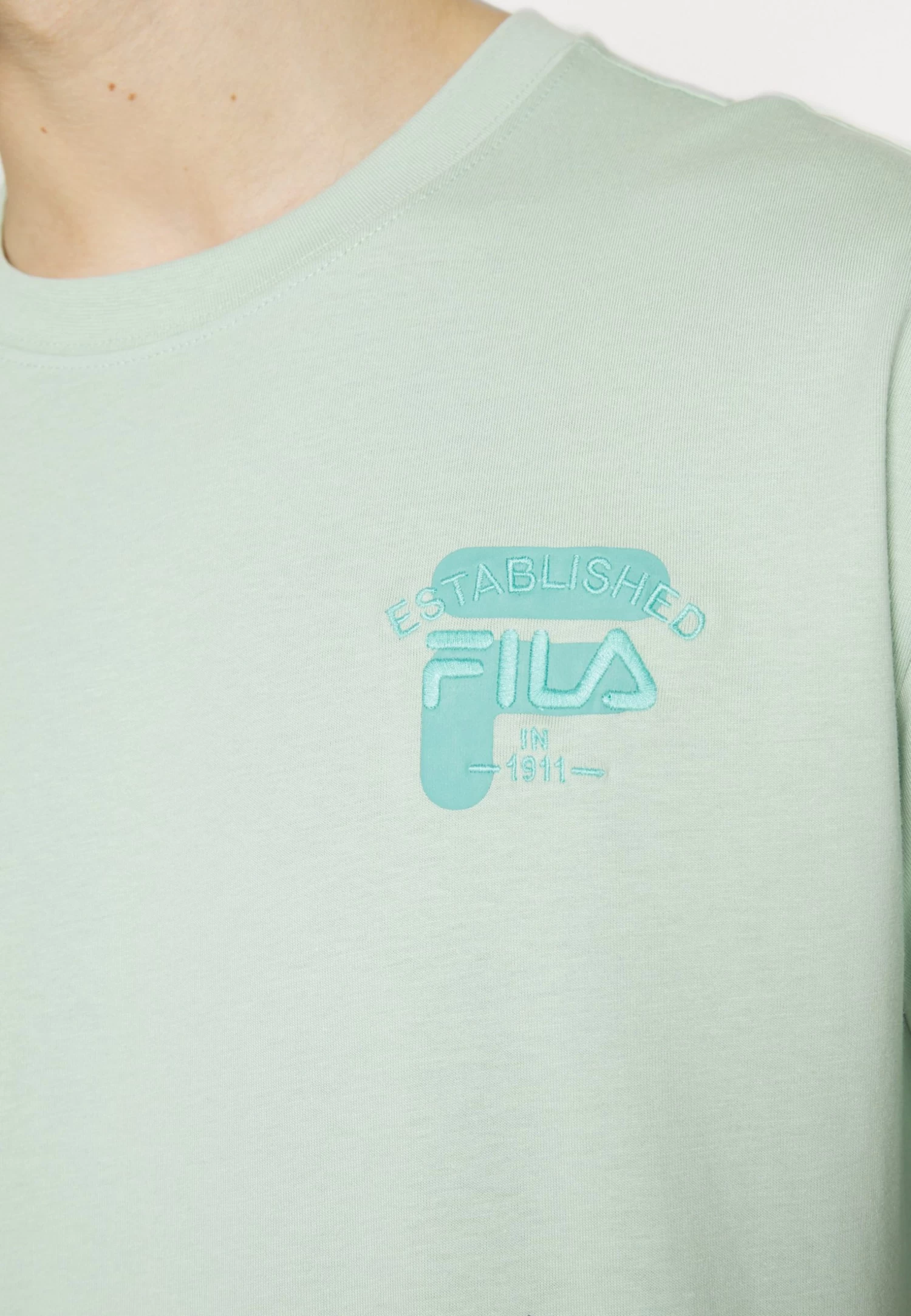 Fila Brovo Oversized Tee - Basic T-Shirt - Silt Green - Image 7