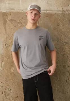 Fila Brovo Oversized Tee - Basic T-Shirt - Night Owl