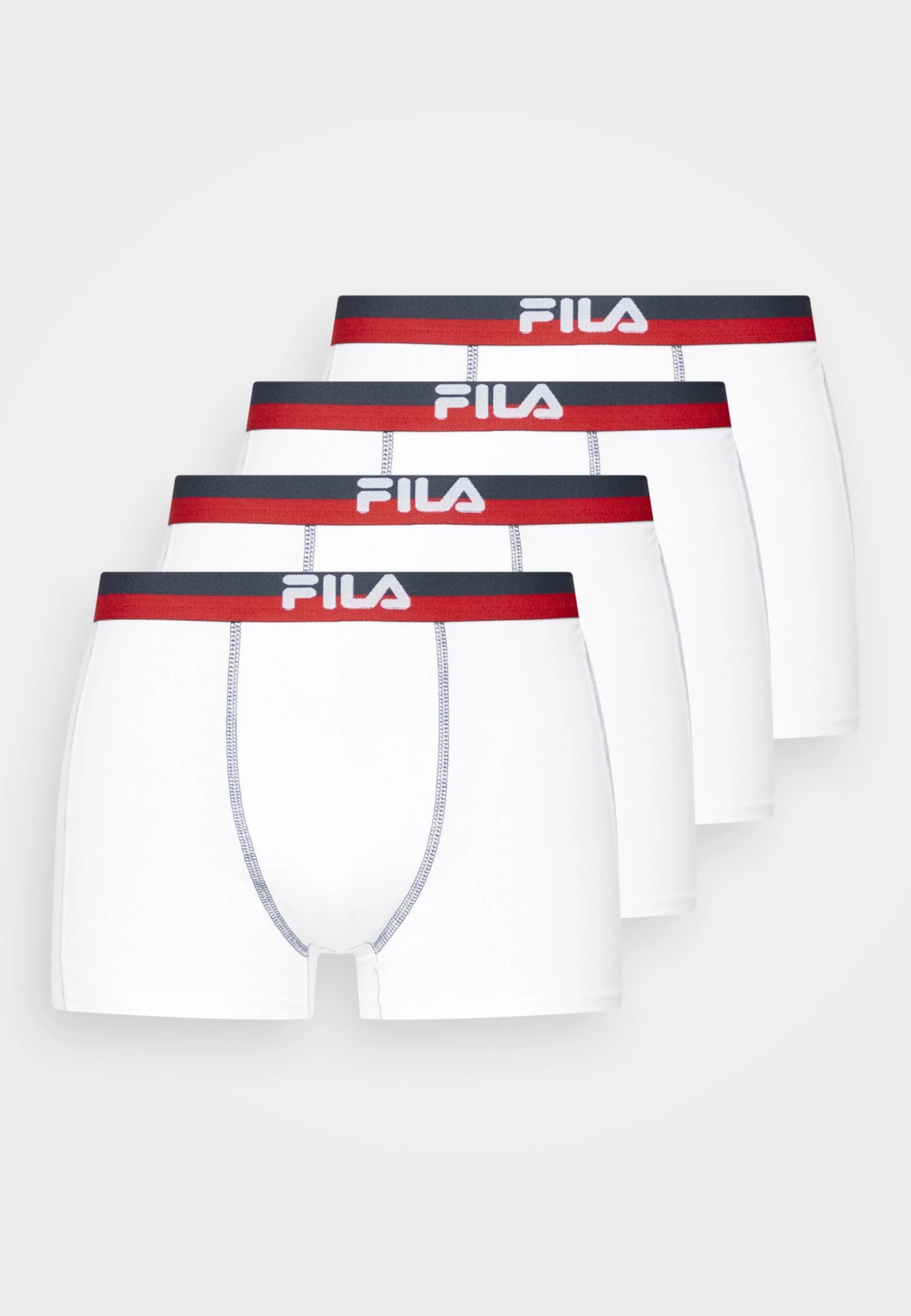 Fila Man Boxer 4 Pack - Pants - White