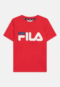 Fila Baia Mare Classic Logo Tee Unisex - Print T-Shirt - True Red