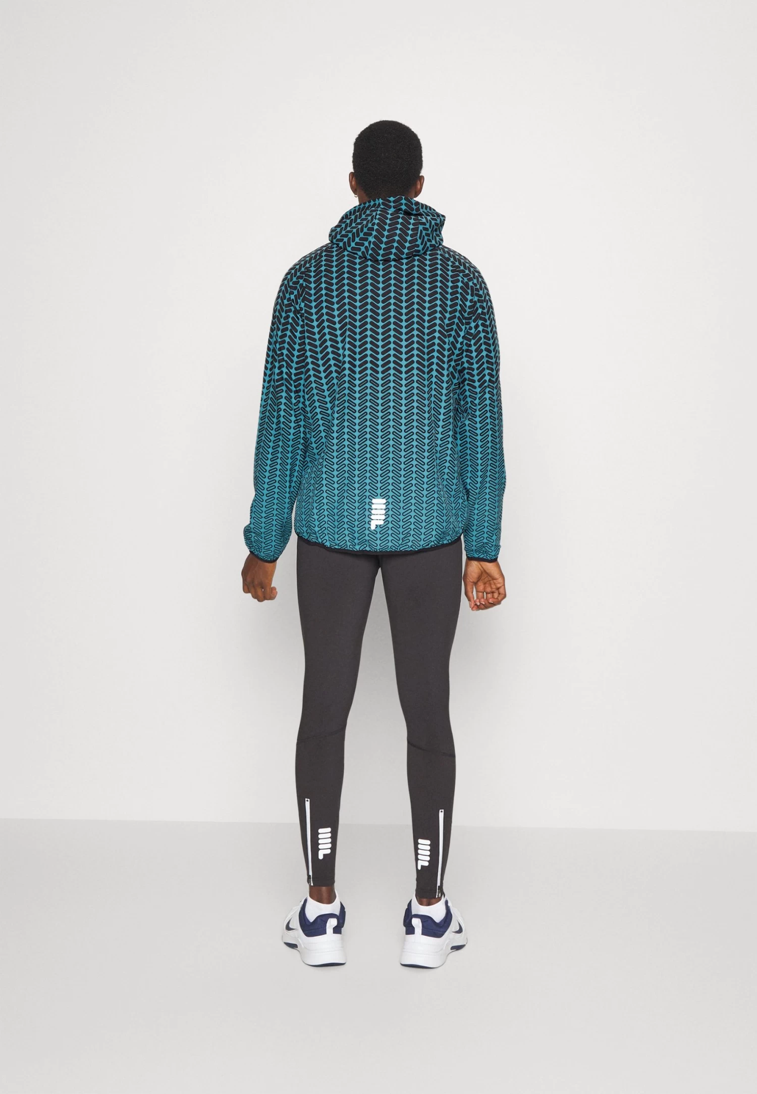 Fila Raga Hooded Running Jacket - Running Jacket - Adriatic Blue - Image 3