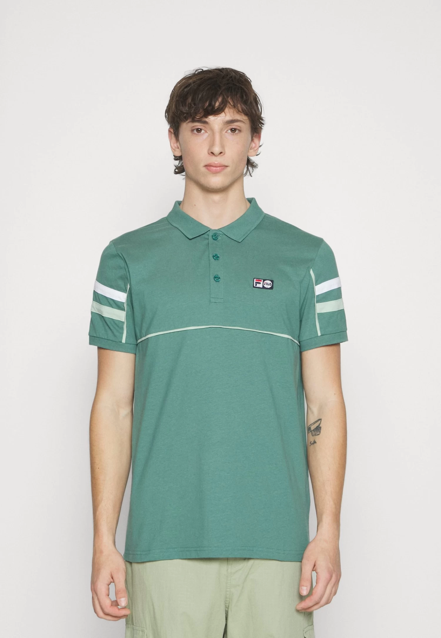 Fila Zwota - Polo Shirt - Blue Spruce - Image 3