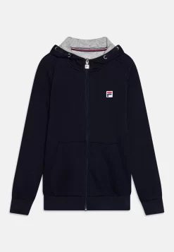 Fila Robin Kids Unisex - Zip-Up Sweatshirt - Navy