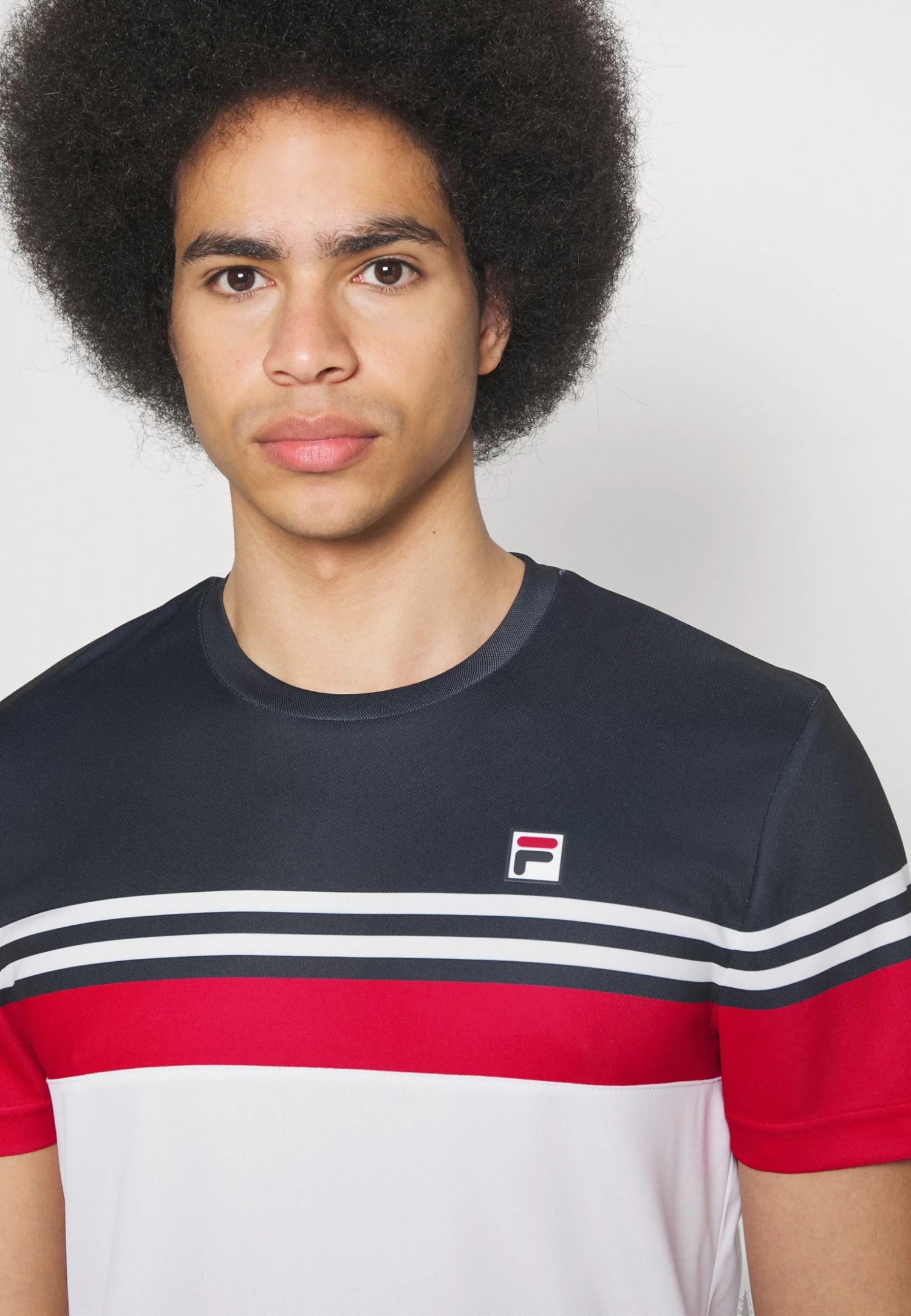 Fila Malte - Sports T-Shirt - White/Red - Image 5