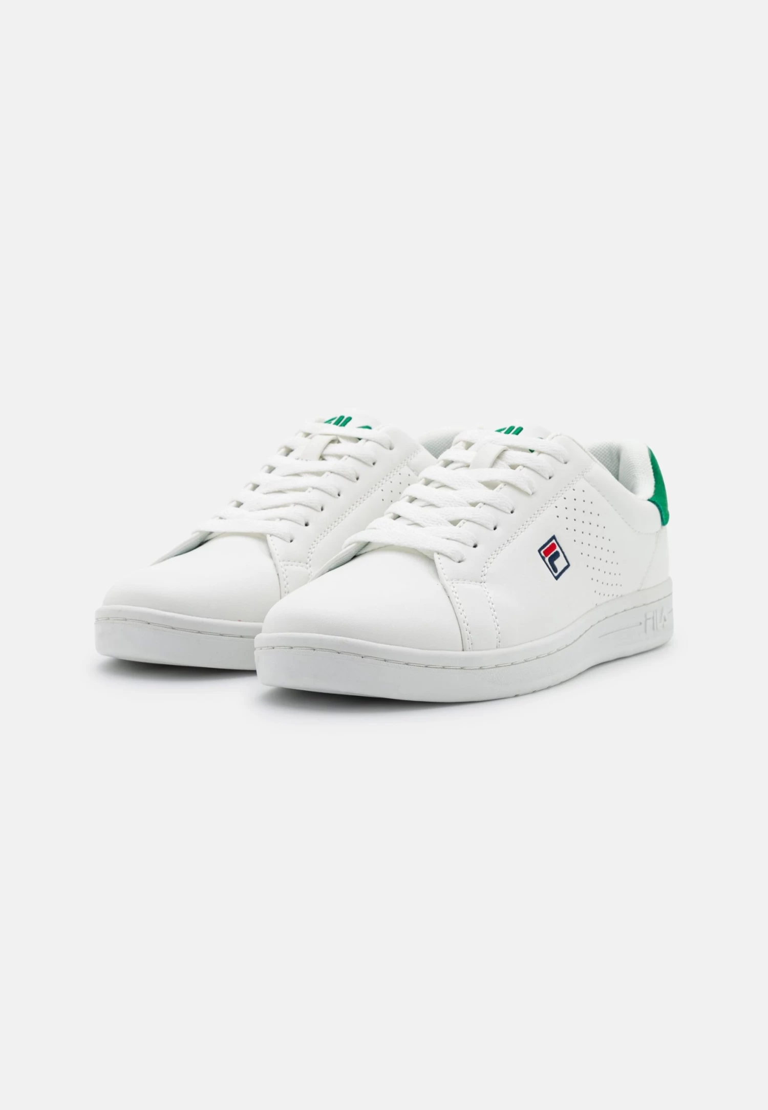 Fila Crosscourt 2 Unisex - Trainers - White/Verdant Green - Image 2