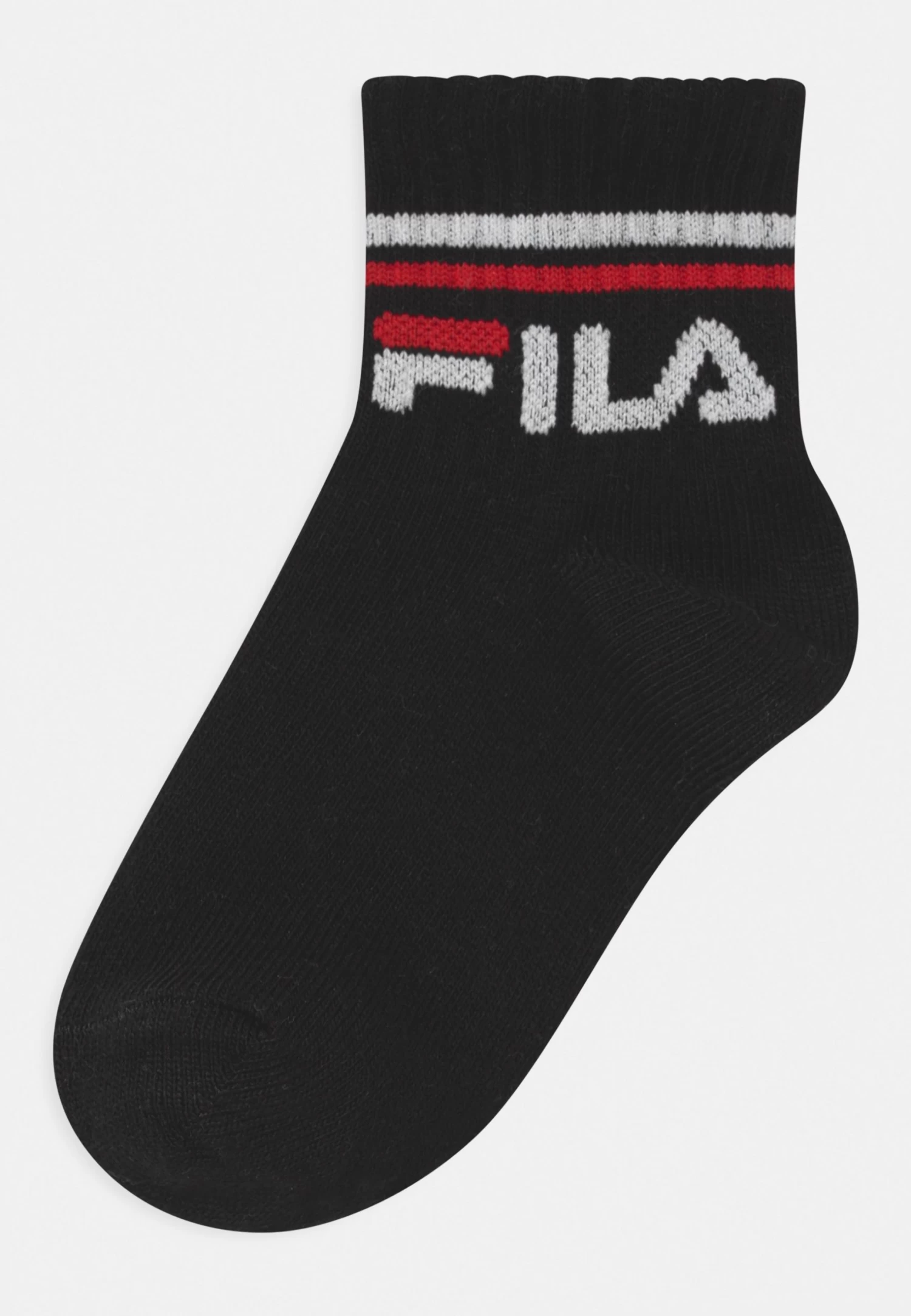 Fila Junior Quarter Unisex 6 Pack - Socks - Black/White/Grey - Image 2