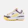 Fila Disruptor Unisex - Trainers - White/Pale Banana
