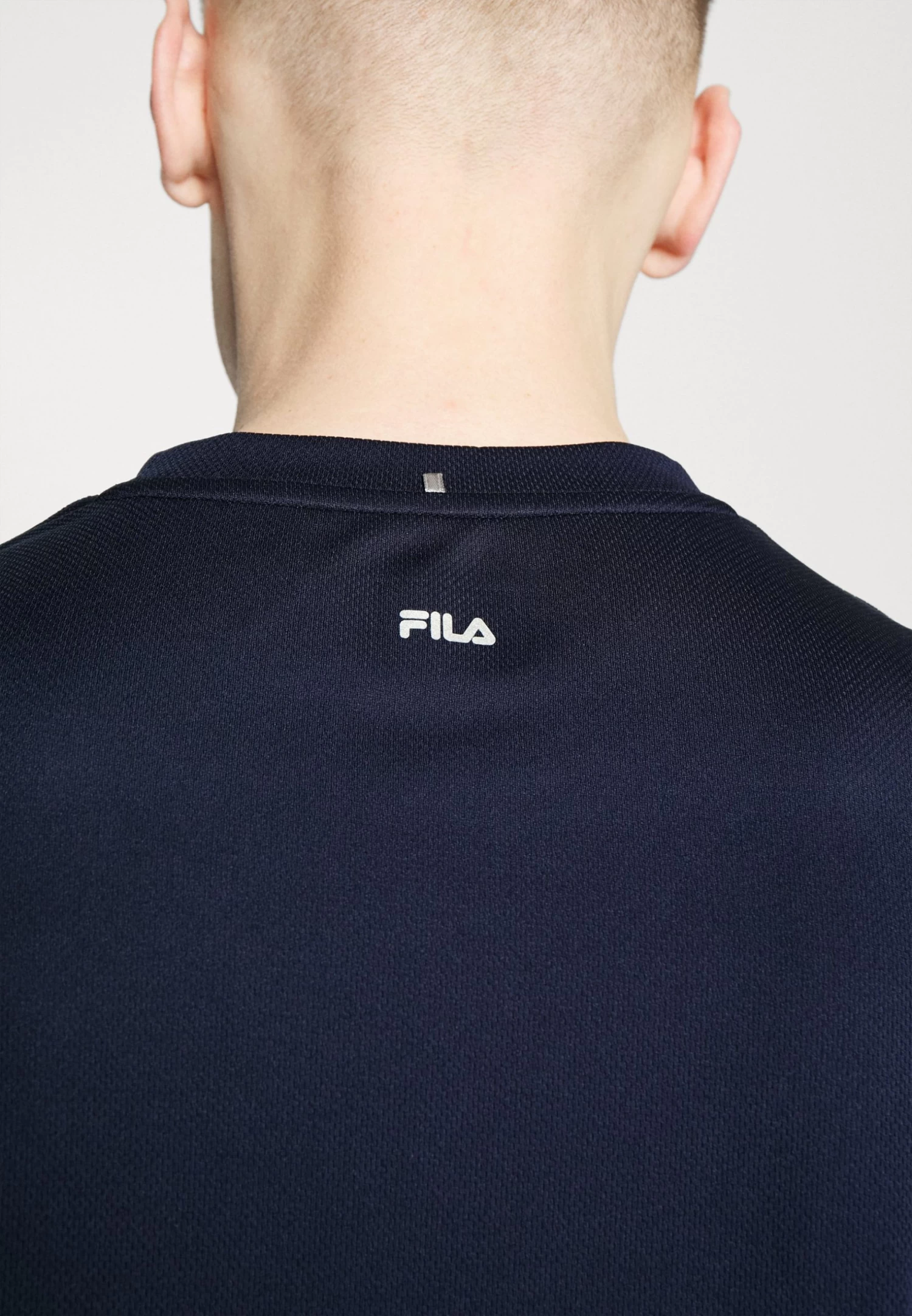 Fila Logo - Sports T-Shirt - Navy - Image 5