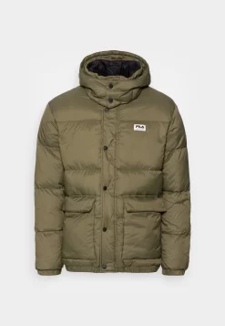 Fila Tirebolu Puff Jacket - Winter Jacket - Burnt Olive