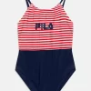 Fila Sinah - Swimsuit - Black Iris/True Red/Bright White