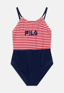 Fila Sinah - Swimsuit - Black Iris/True Red/Bright White