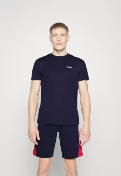 Fila Logo Small - Sports T-Shirt - Navy