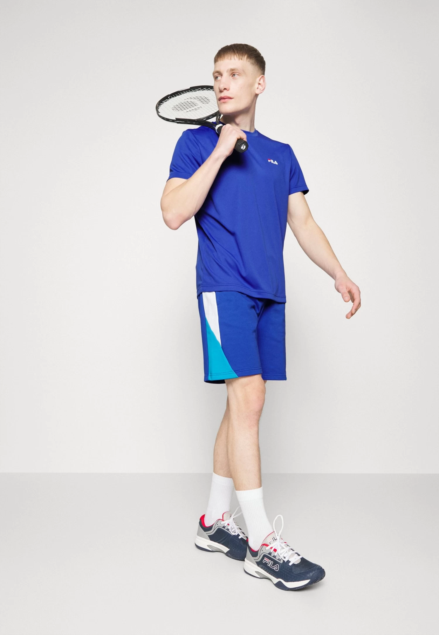 Fila Logo Small - Sports T-Shirt - Dazzling Blue - Image 2