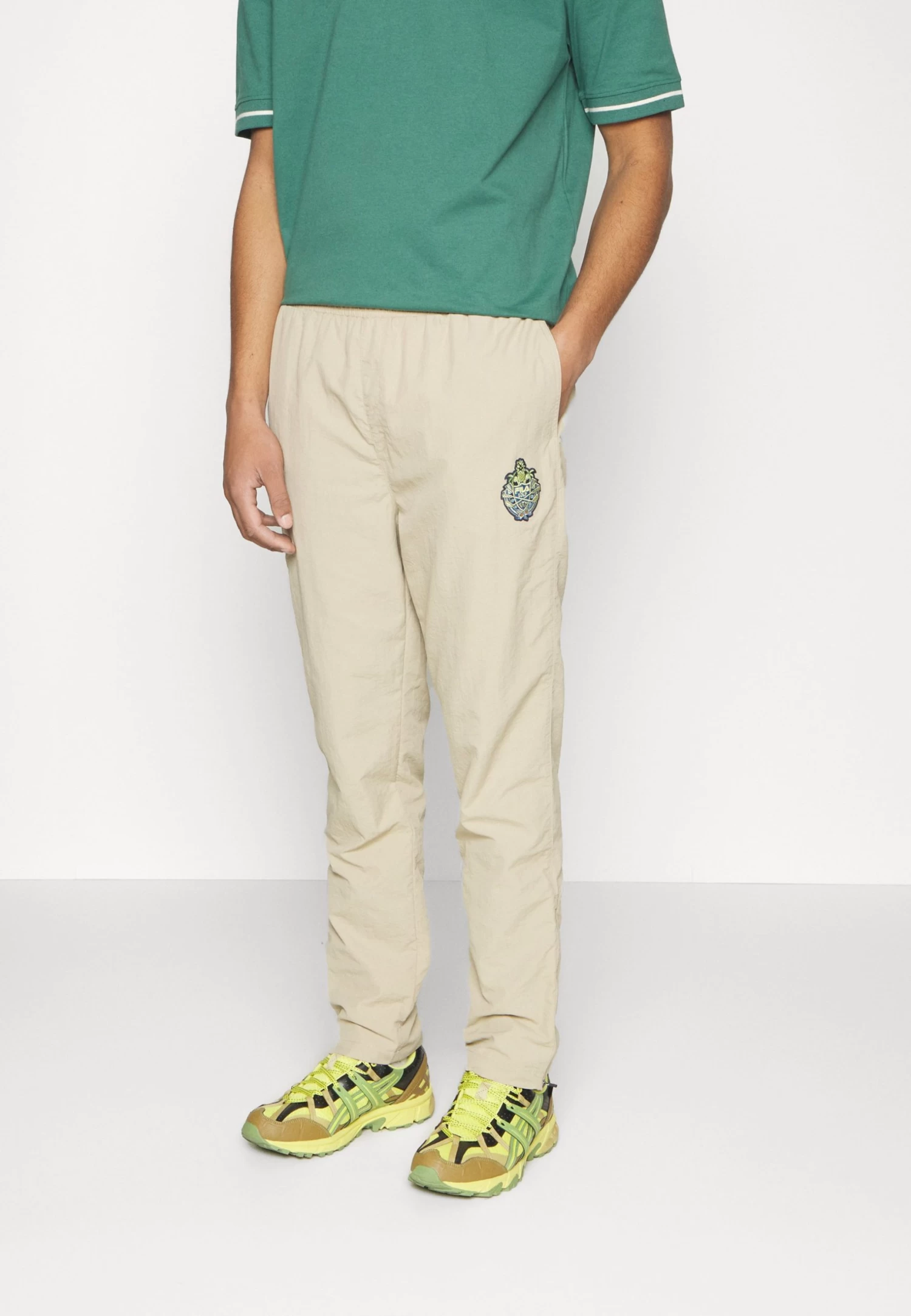 Fila Tettnang Tapered Pants - Tracksuit Bottoms - Fields Of Rye - Image 3