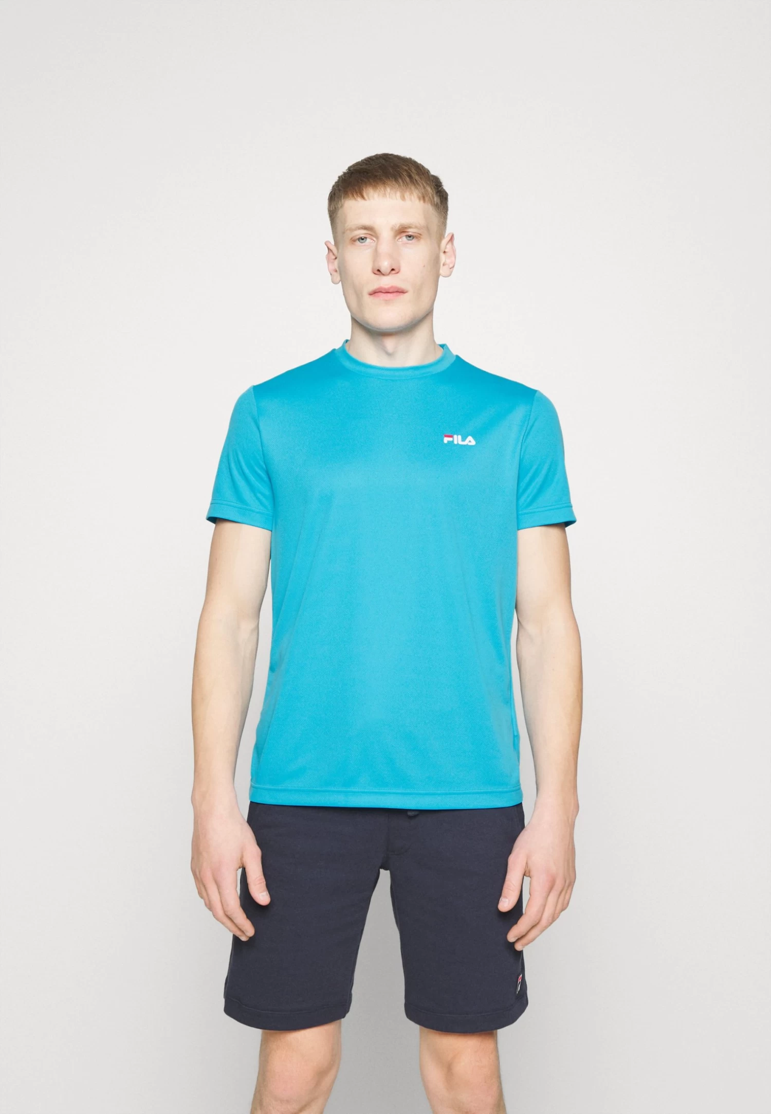 Fila Logo Small - Sports T-Shirt - Hawaiian Ocean