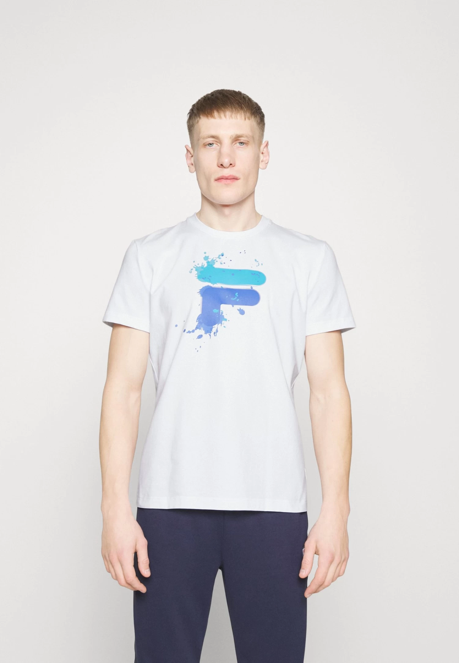 Fila Nevio - Print T-Shirt - White