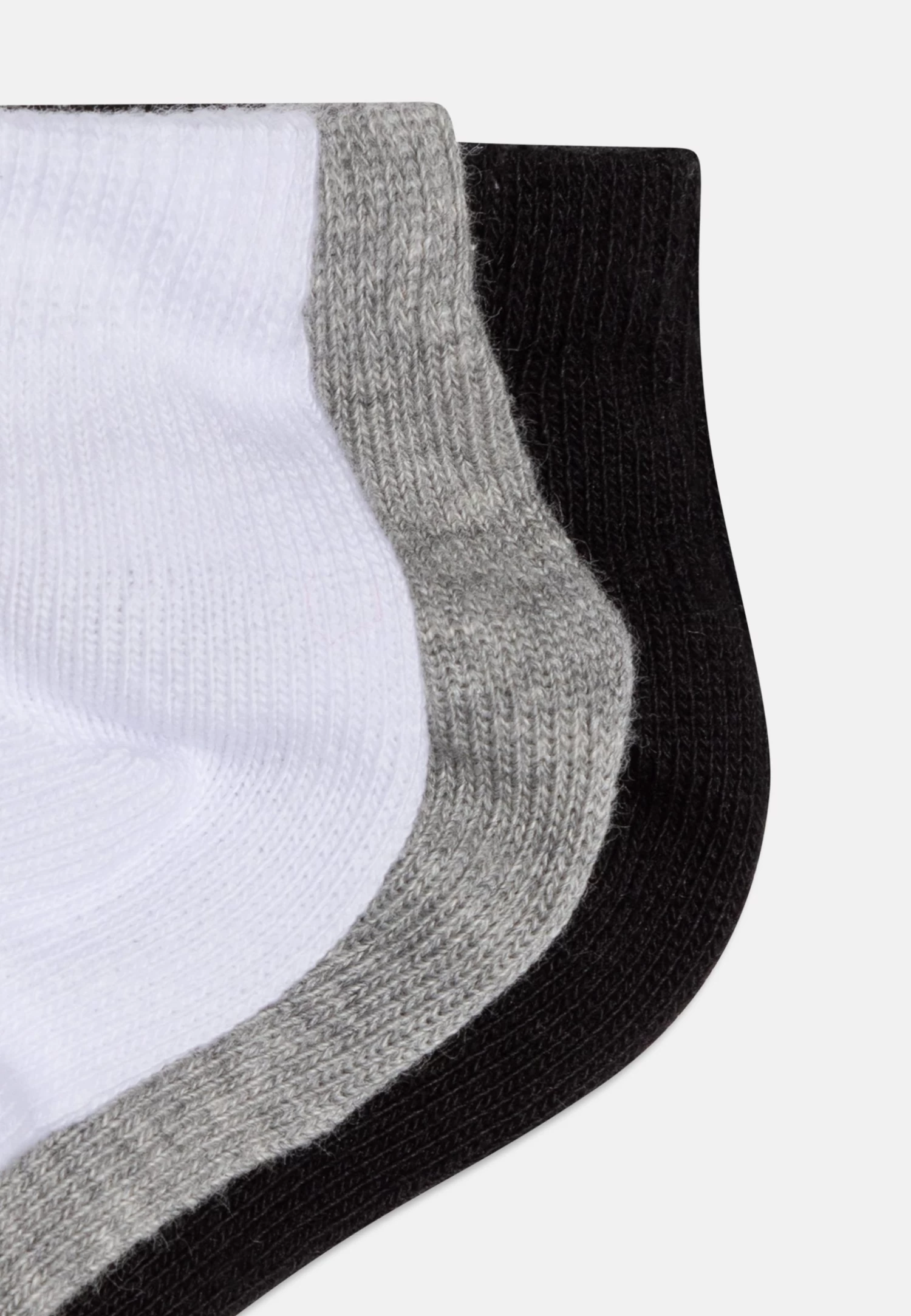 Fila Junior Invisible Socks Unisex 9 Pack - Socks - Black/White/Grey - Image 4