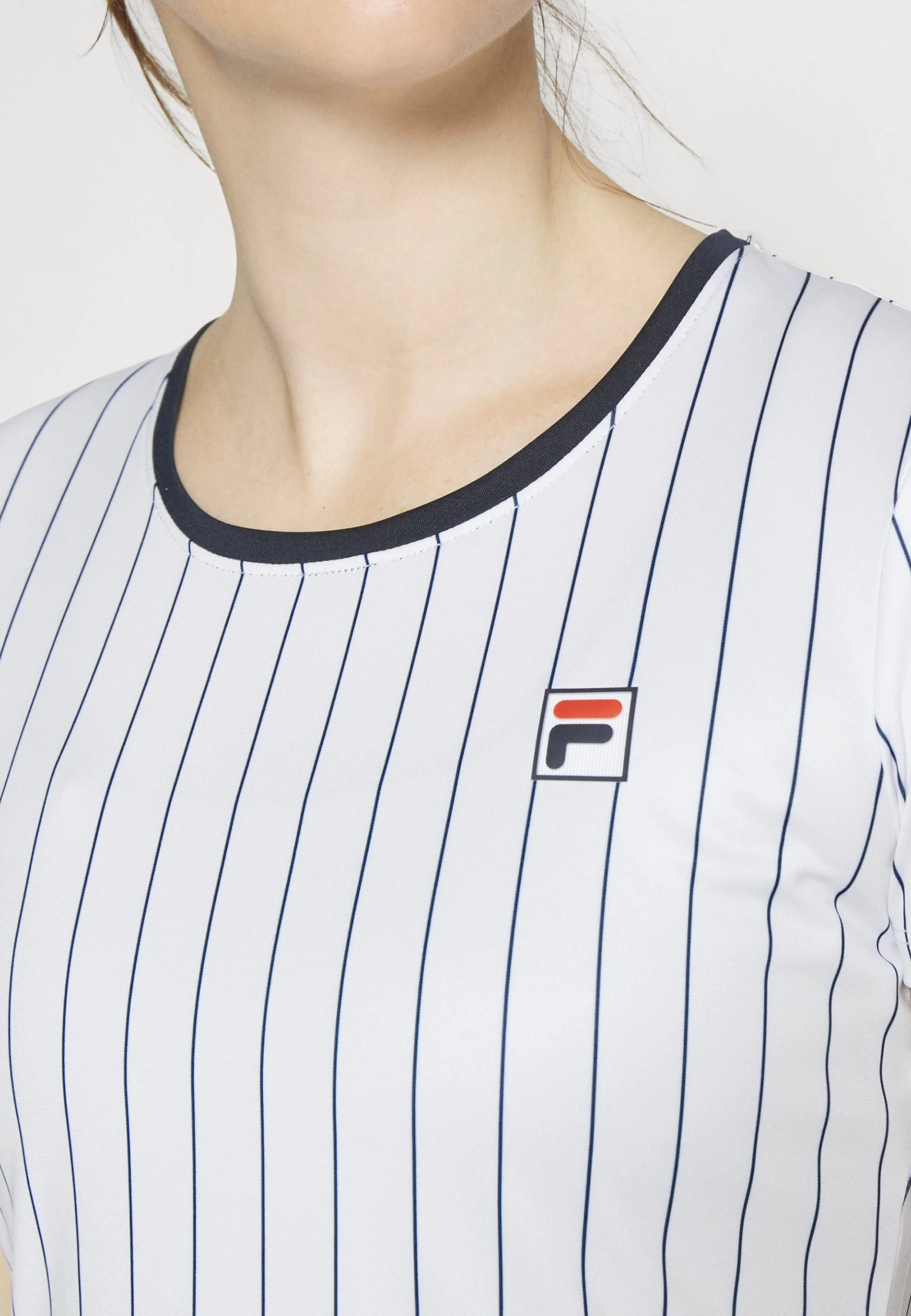 Fila Leonie - Sports T-Shirt - White / Navy - Image 6
