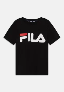 Fila Baia Mare Classic Logo Tee Unisex - Print T-Shirt - Black