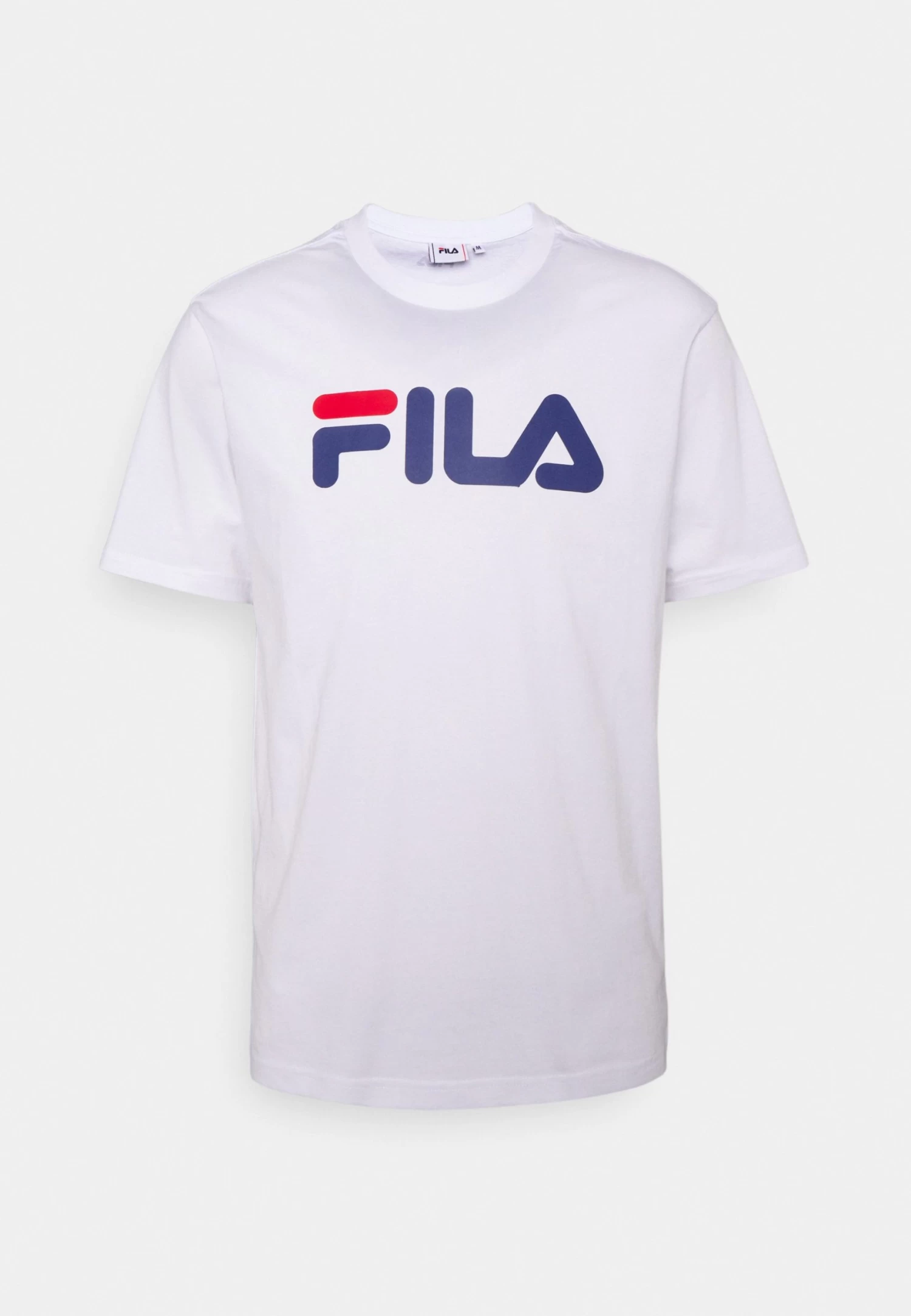 Fila Bellano Tee Unisex - Print T-Shirt - Bright White
