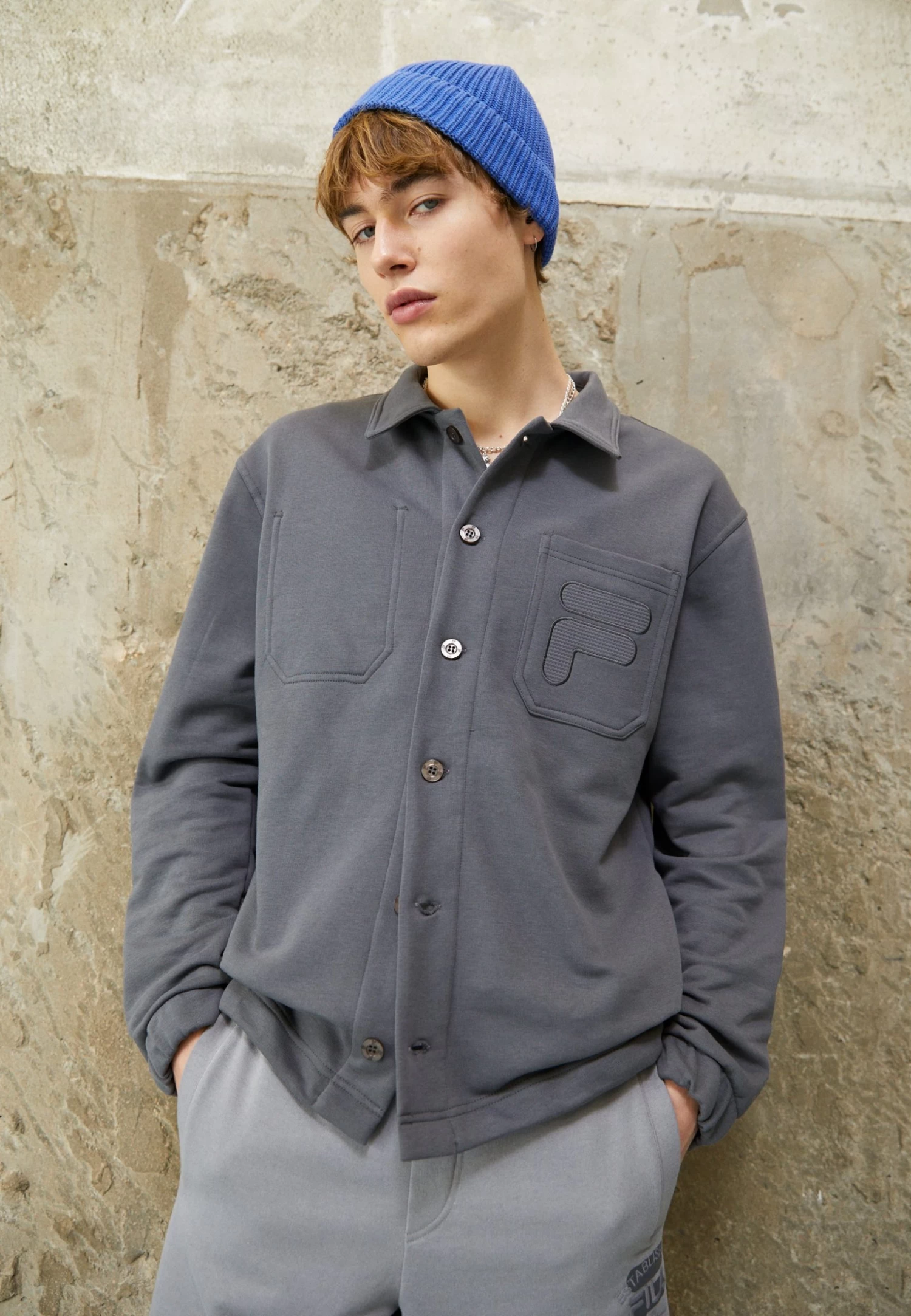 Fila Corralejo Jacket - Summer Jacket - Iron Gate