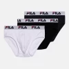 Fila Junior Boy Brief 3 Pack - Briefs - Black/White/Navy