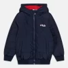 Fila Berkoth Kids Padded Unisex - Winter Jacket - Black Iris