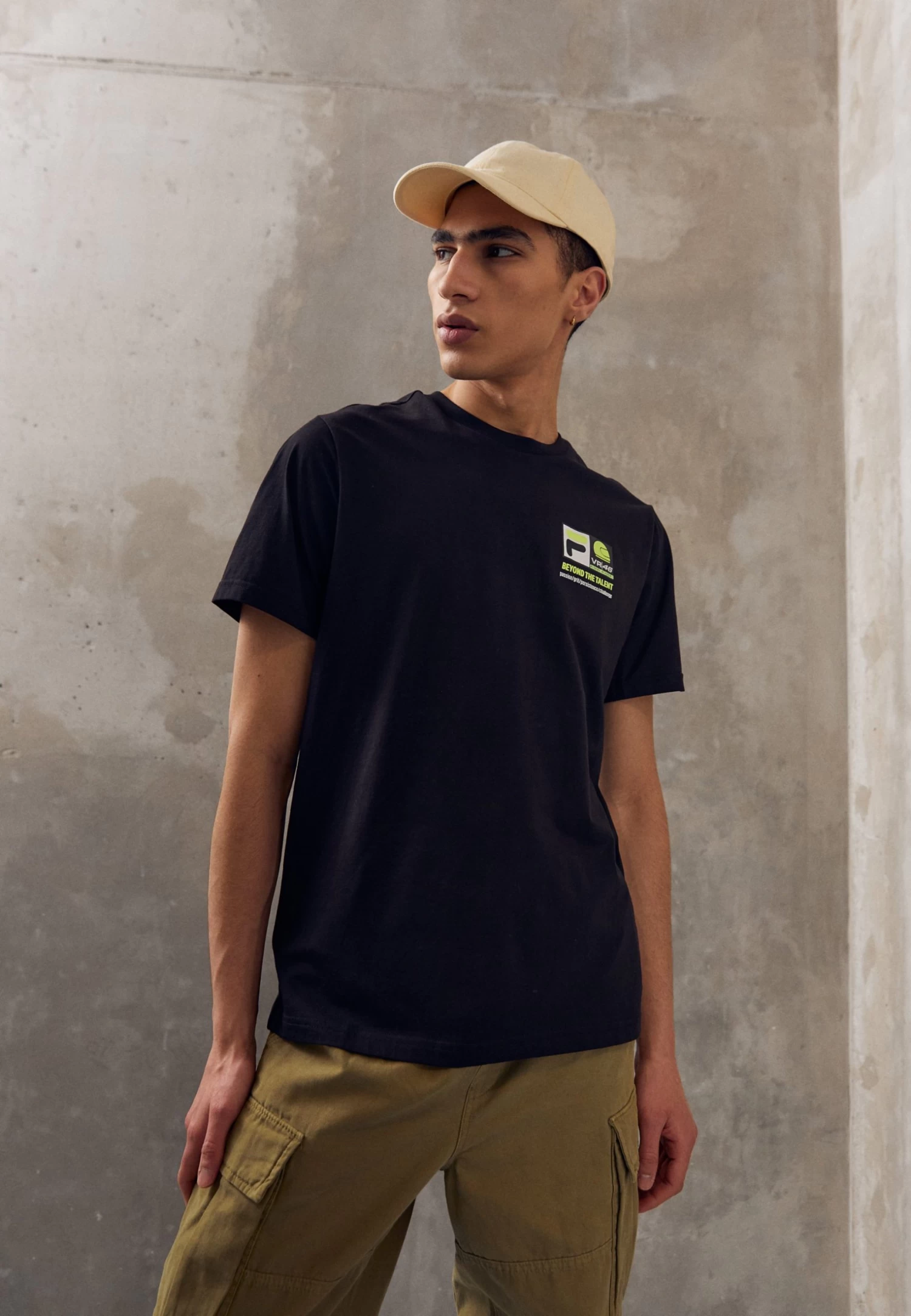 Fila Tee - Print T-Shirt - Black