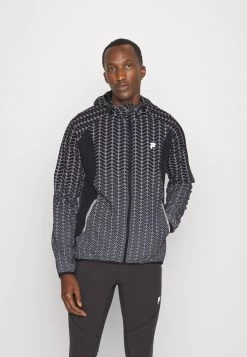Fila Raga Hooded Running Jacket - Running Jacket - Night Owl