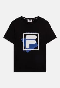 Fila Bleicherode Graphic Tee Unisex - Print T-Shirt - Black